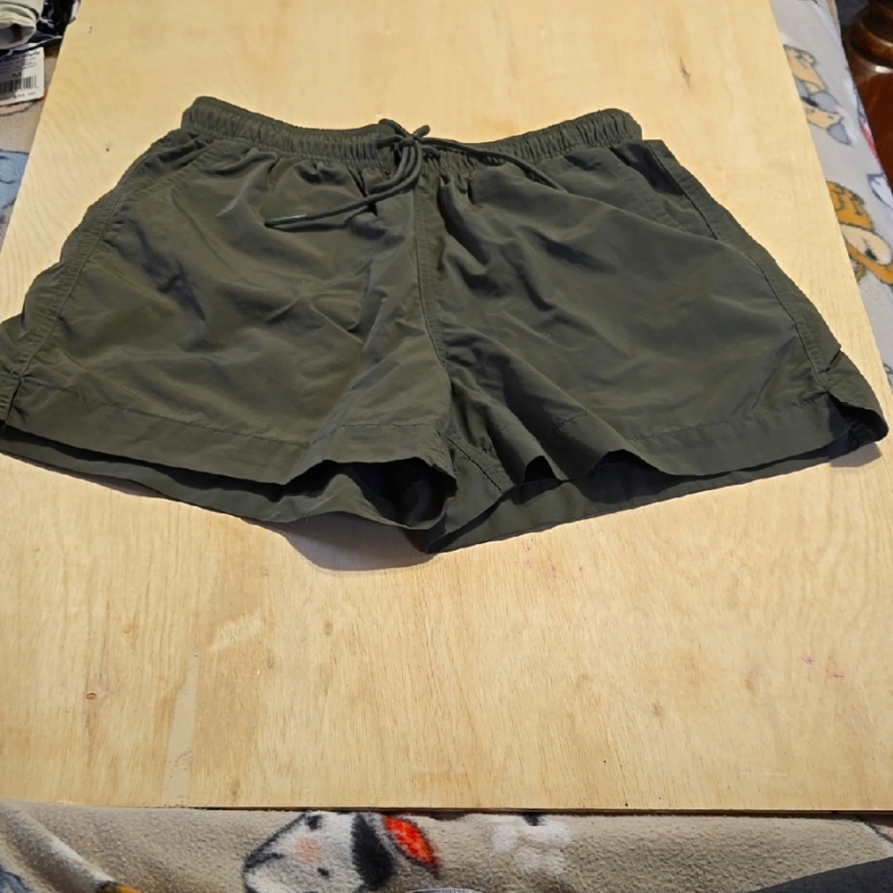 Olive Green Hiking Shorts Urban Outfitters Standard/Cloth Size Md Quick Dry